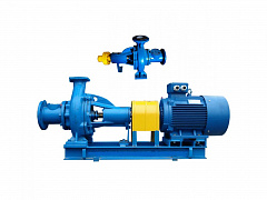 Насос для сточных масс СД 32/40а на раме с дв 7,5кВт